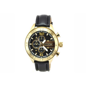 Bracelet de montre Fossil CH2652 Cuir Noir 22mm